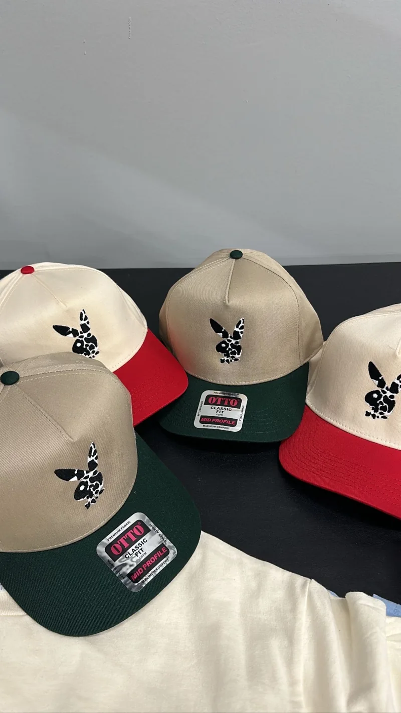 Embroidered hats